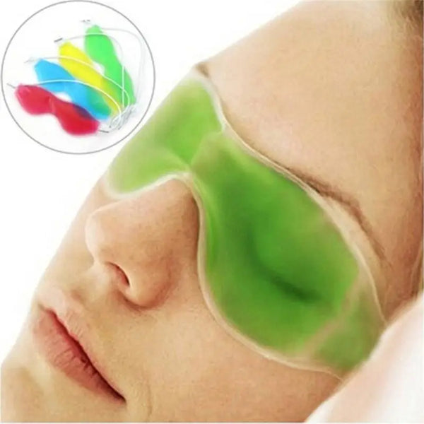 1pcs Summer Dark Circles Removal Eye Fatigue Relief Eye Gel Ice Goggles Sleep Masks